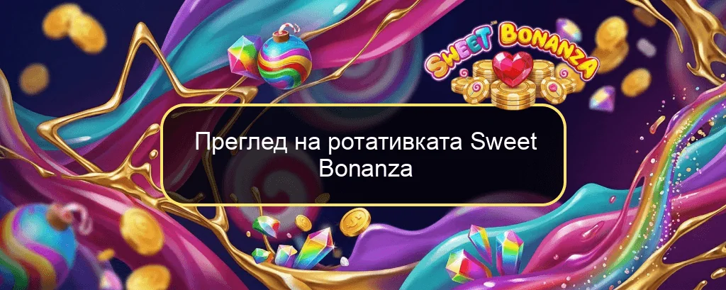 Преглед на ротативката Sweet Bonanza